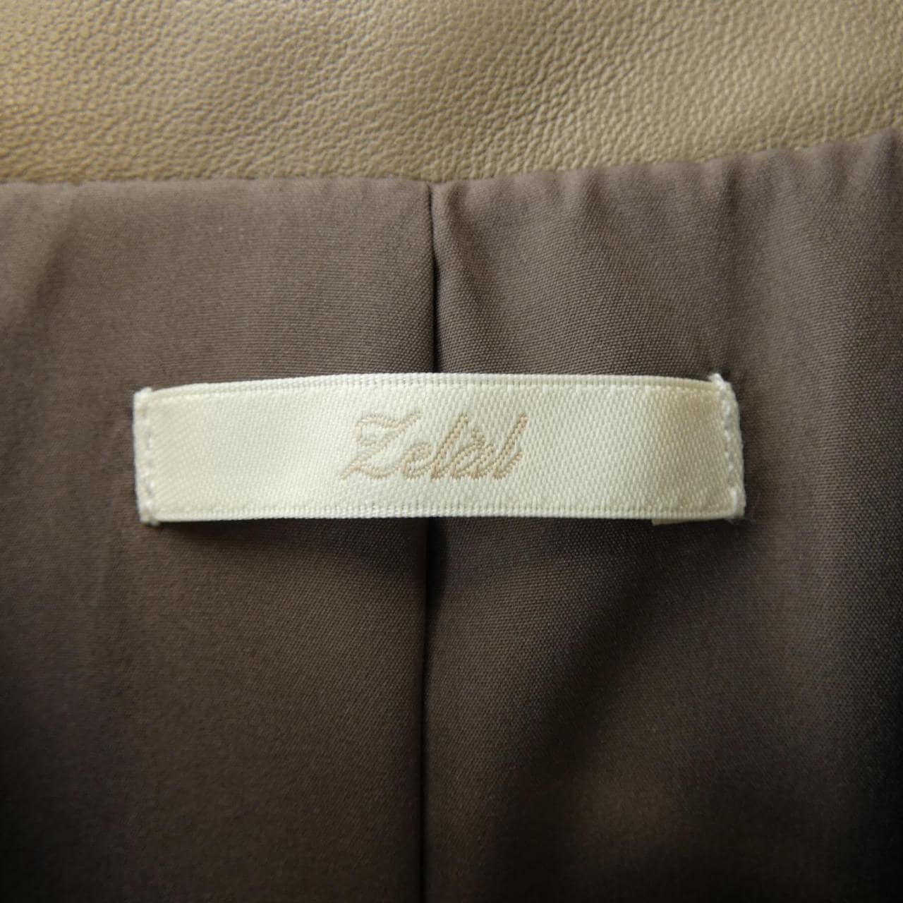 Zelal レザーコート