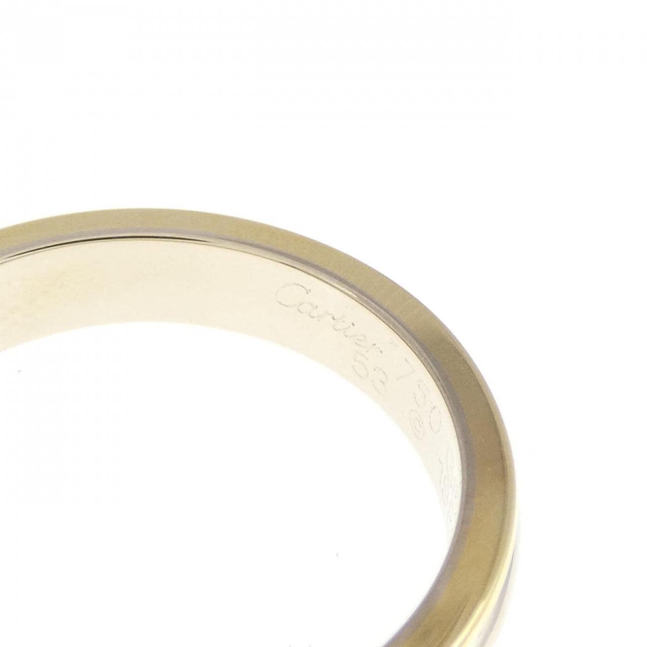 Cartier three gold wedding ring