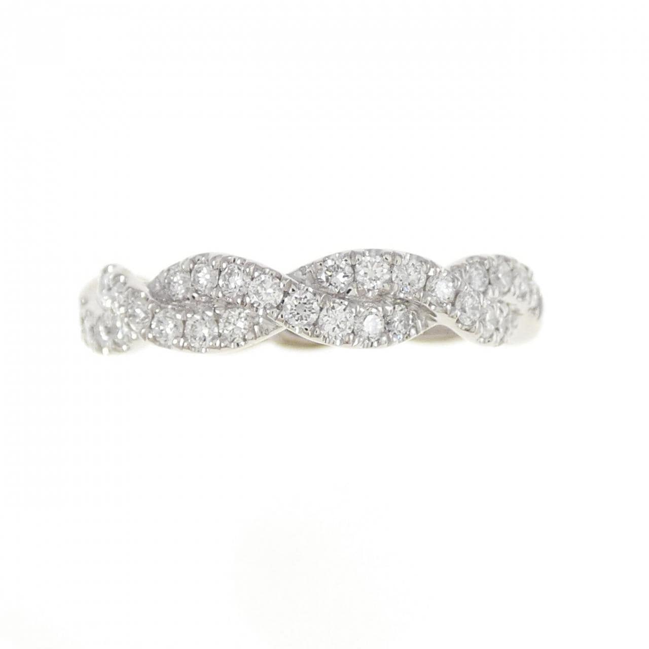 750WG ダイヤモンド リング 0.56CT