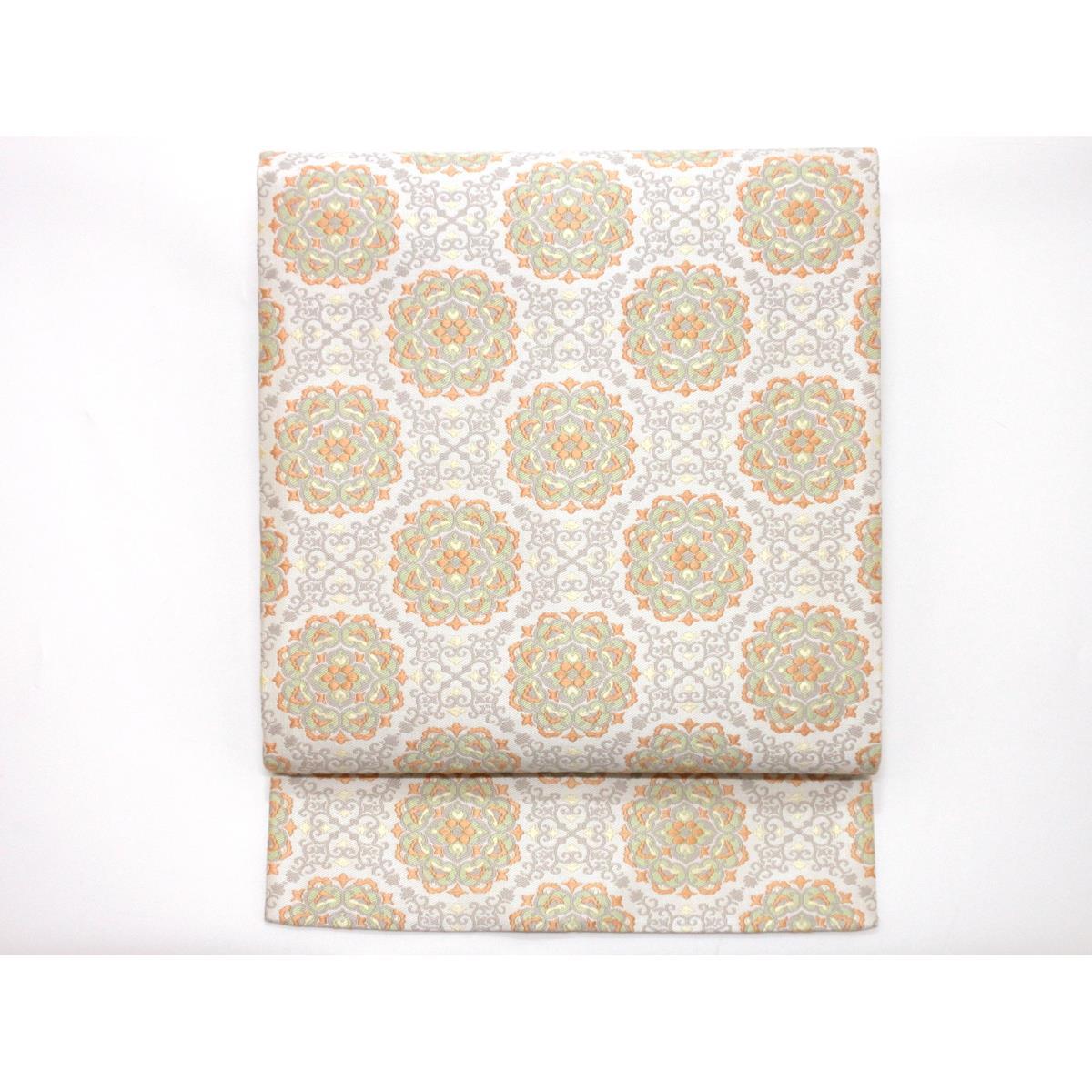 【未使用品】名古屋帯　紹巴【藤原】