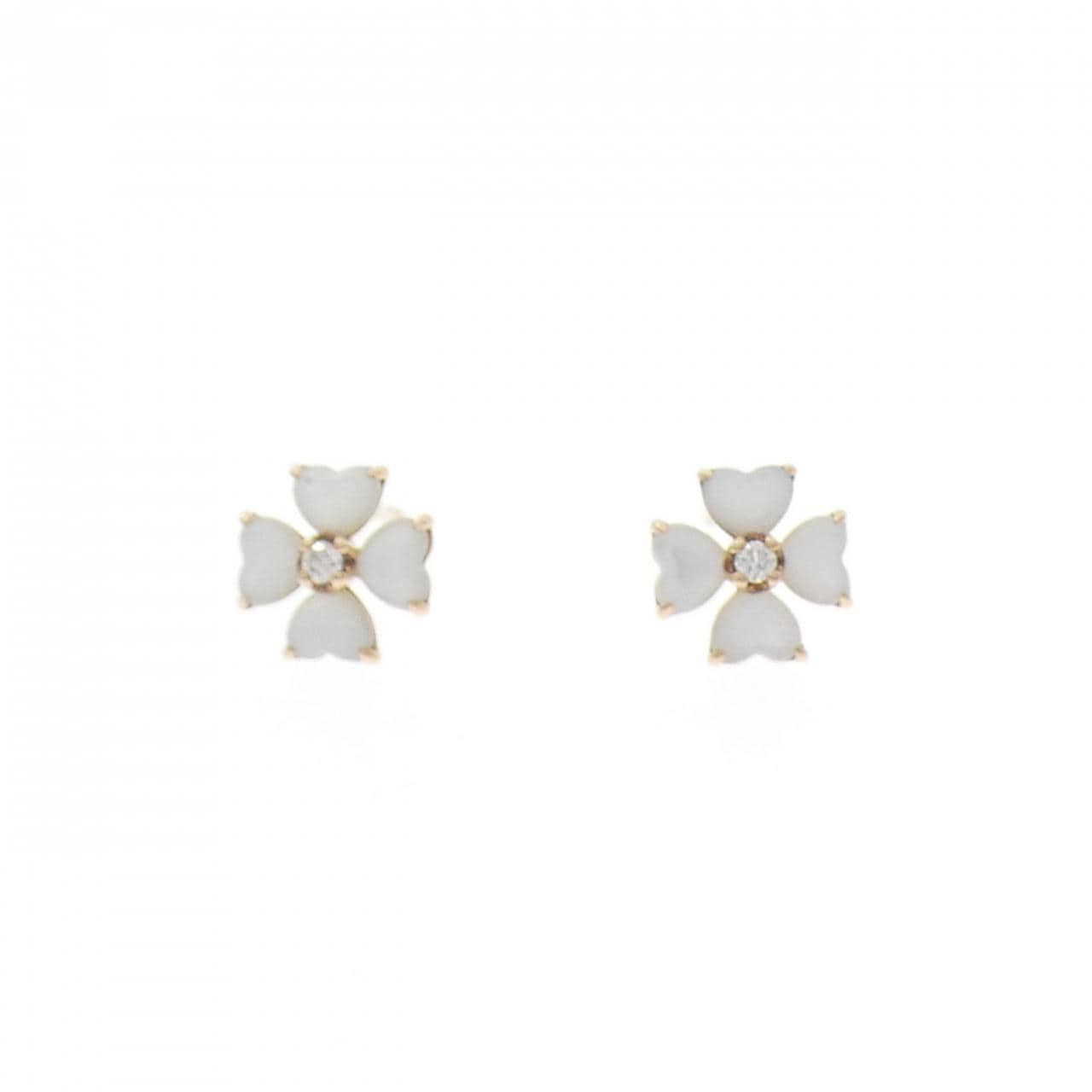 ヴァンドーム マザーオブパール ピアス