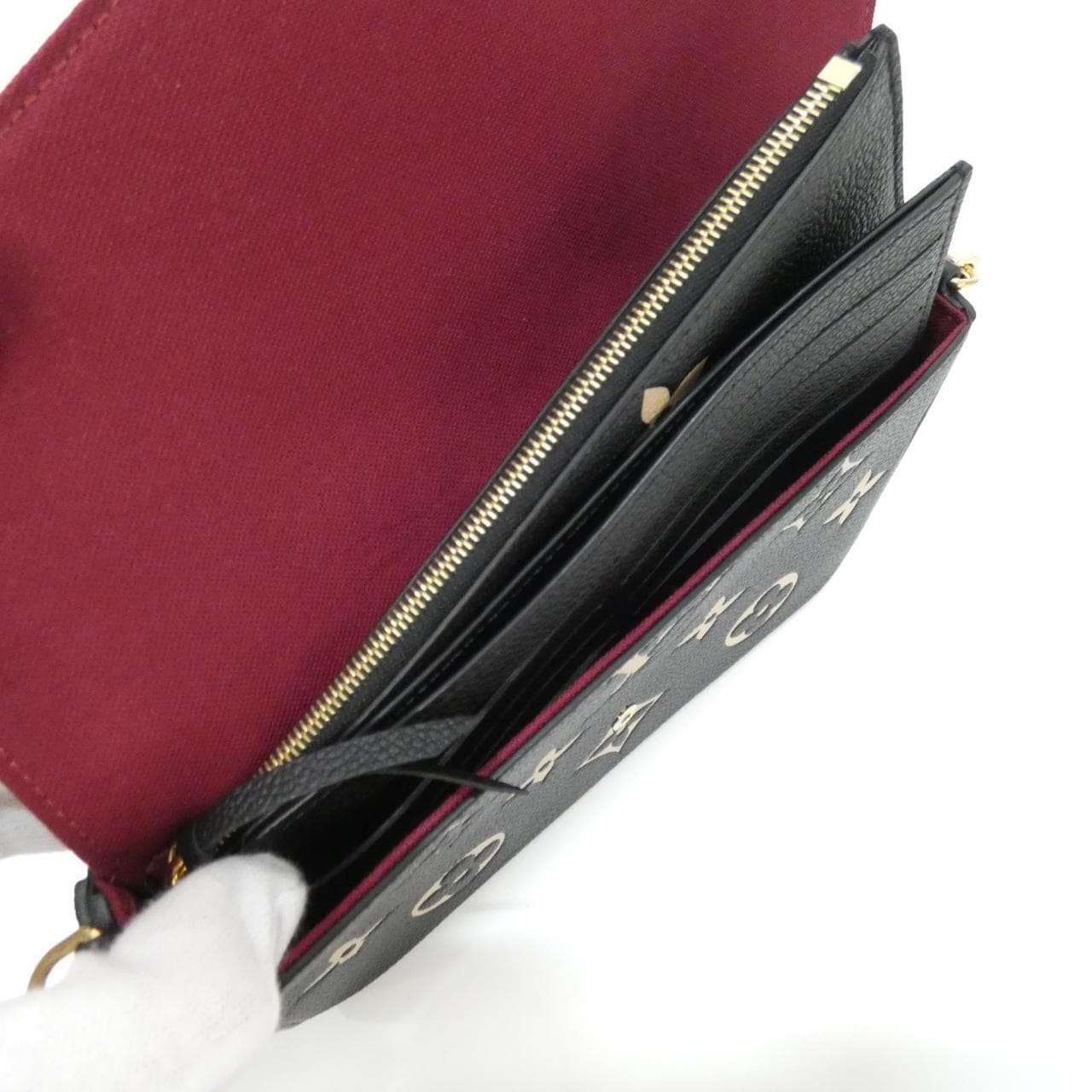 ルイヴィトン バイカラー モノグラム アンプラント ポシェット フェリシー M80482 ショルダーバッグ