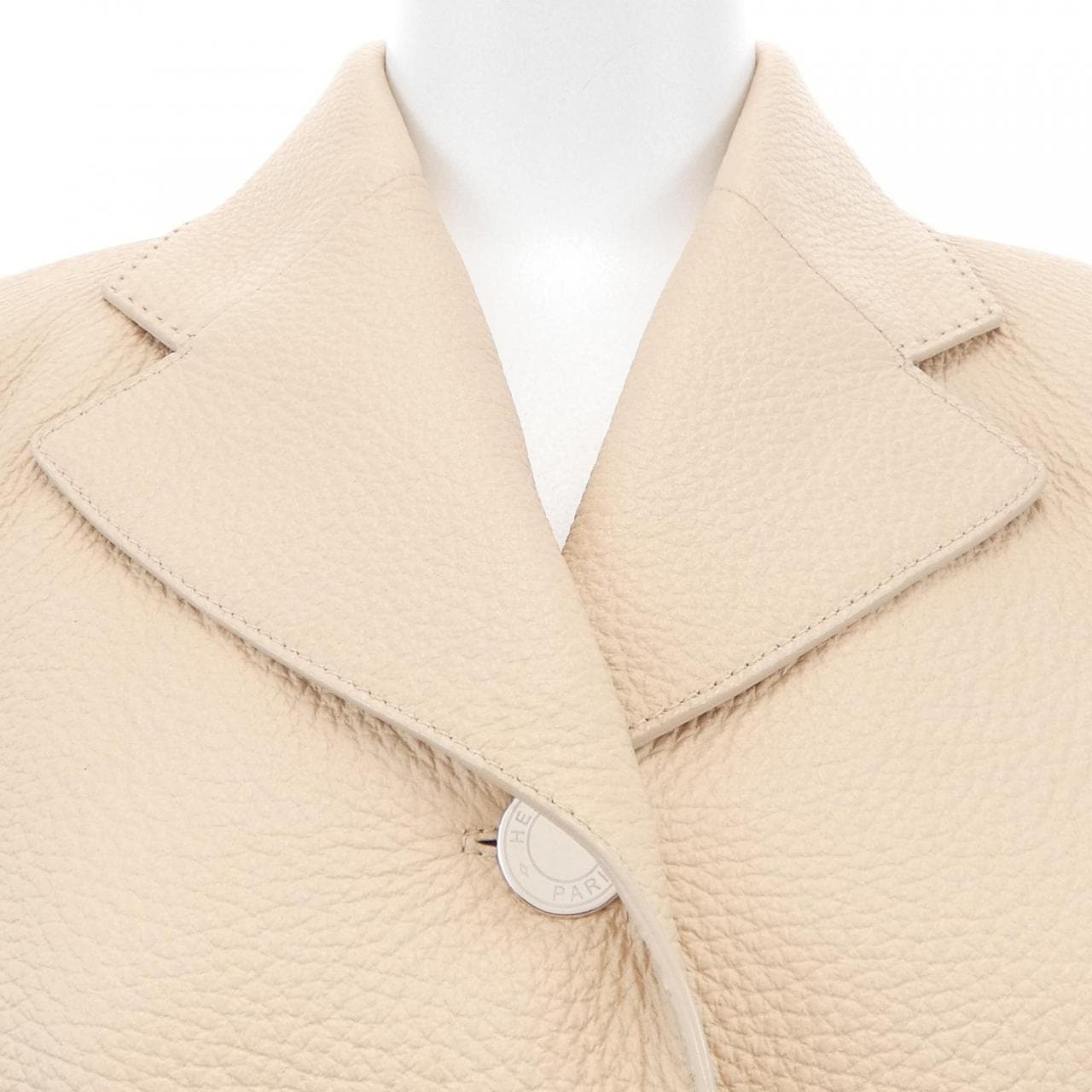エルメス HERMES VESTE EQUESTRE 2E1210D0 レザージャケット
