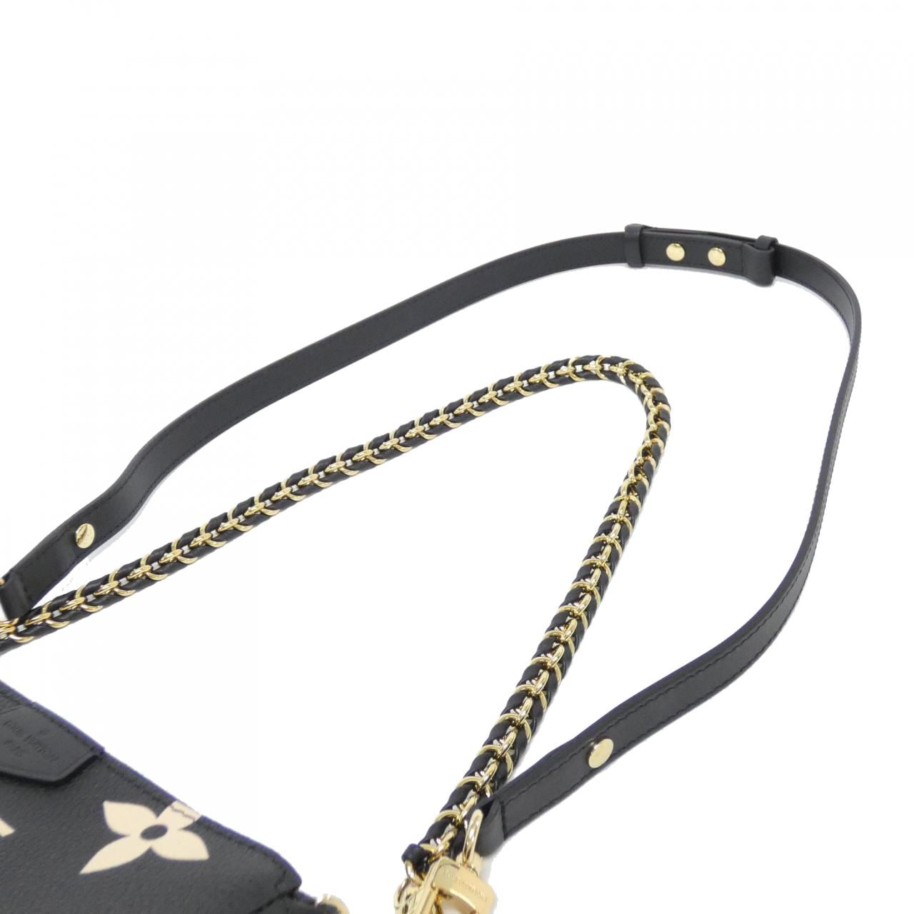 ルイヴィトン バイカラー モノグラム アンプラント ミュルティ ポシェット アクセソワール M45777 ショルダーバッグ