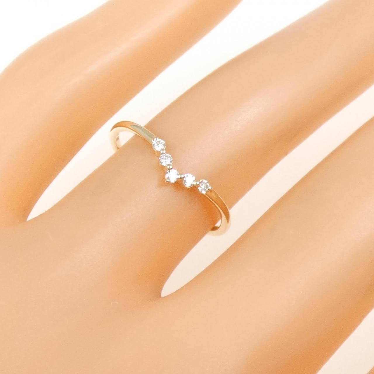 4゜C ダイヤモンド リング