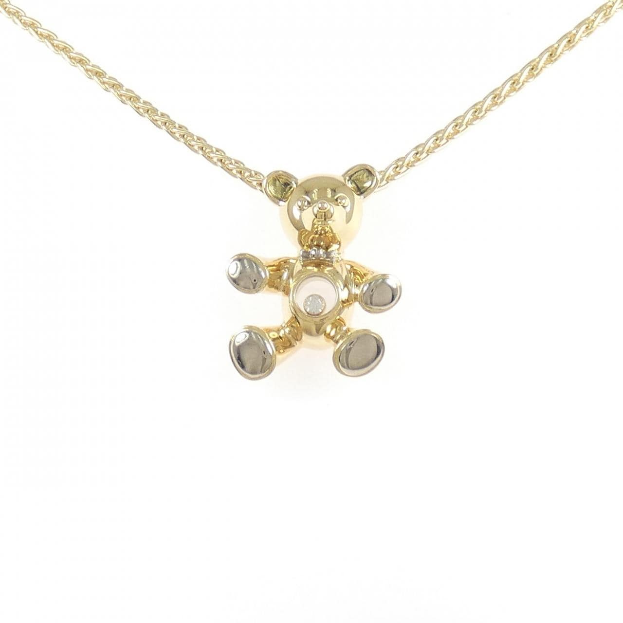 ショパール ベア ダイヤモンド ネックレス
