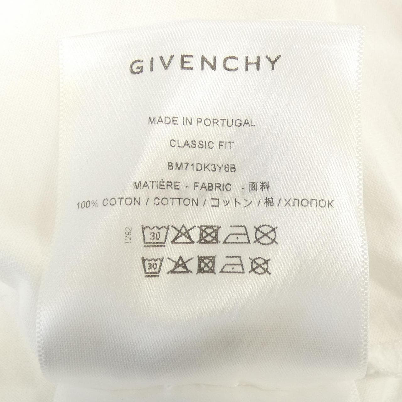 ジバンシー GIVENCHY BM71DK3Y6B Tシャツ