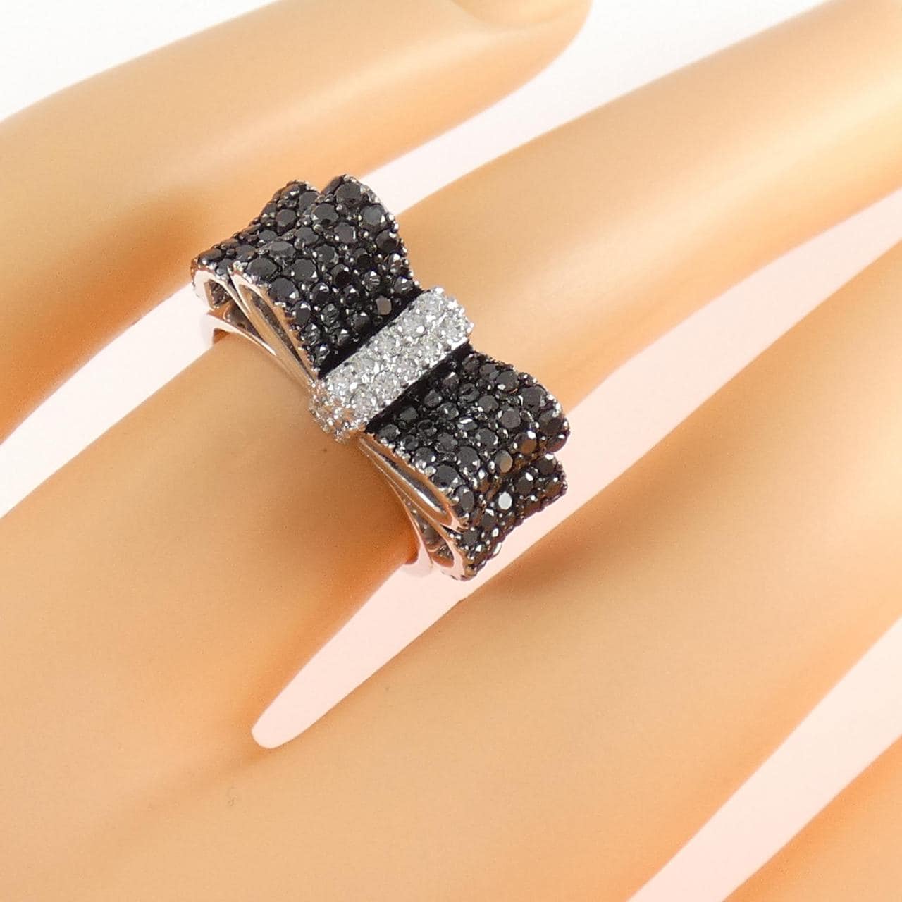 ポンテヴェキオ リボン リング 0.95CT