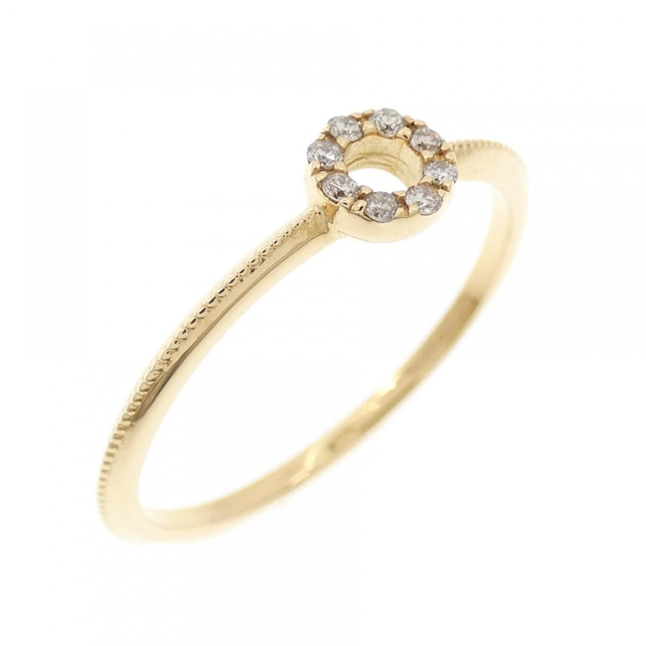 アガット ダイヤモンド リング 0.05CT