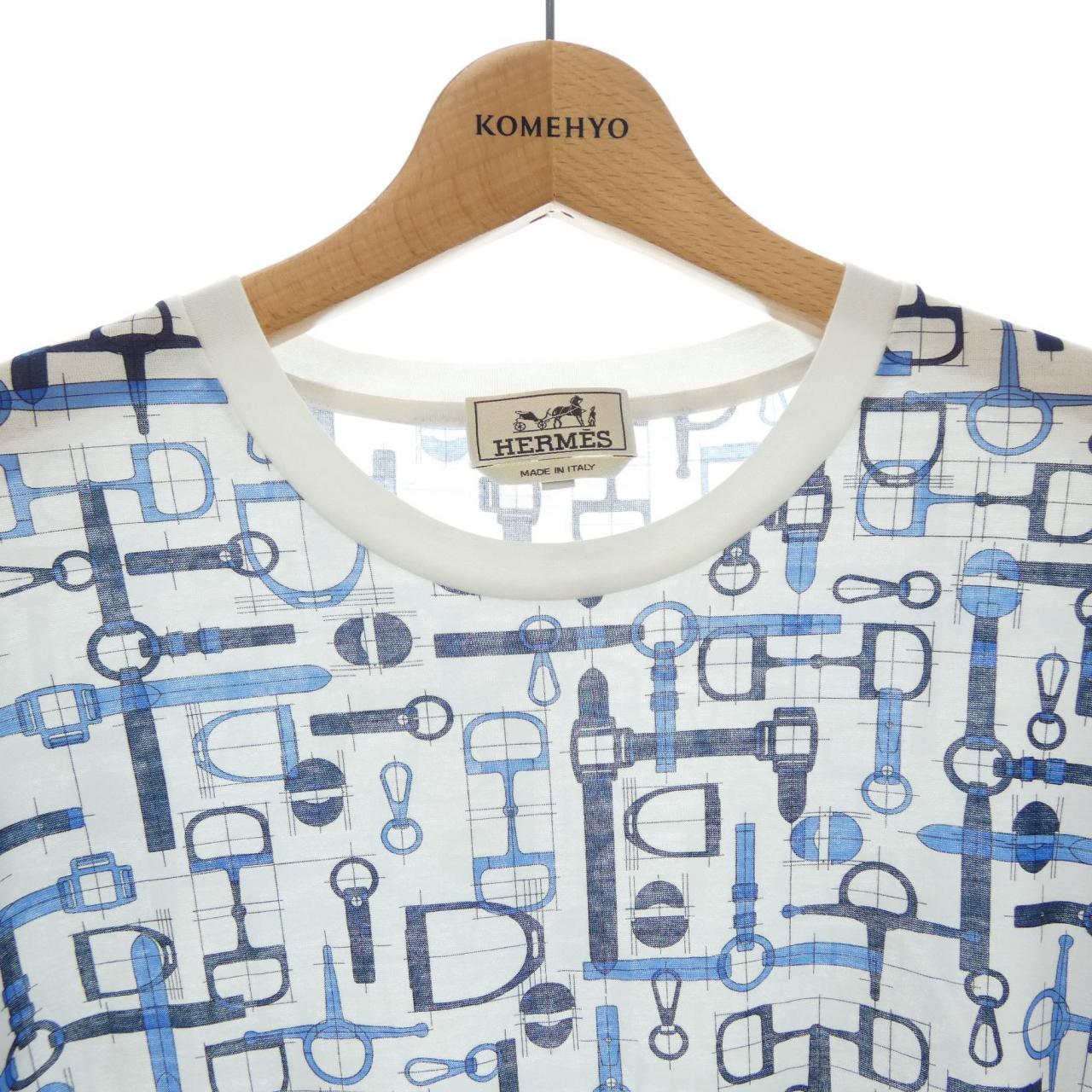 エルメス HERMES LABYRINTHE HORSEBIT *01-5779 Tシャツ