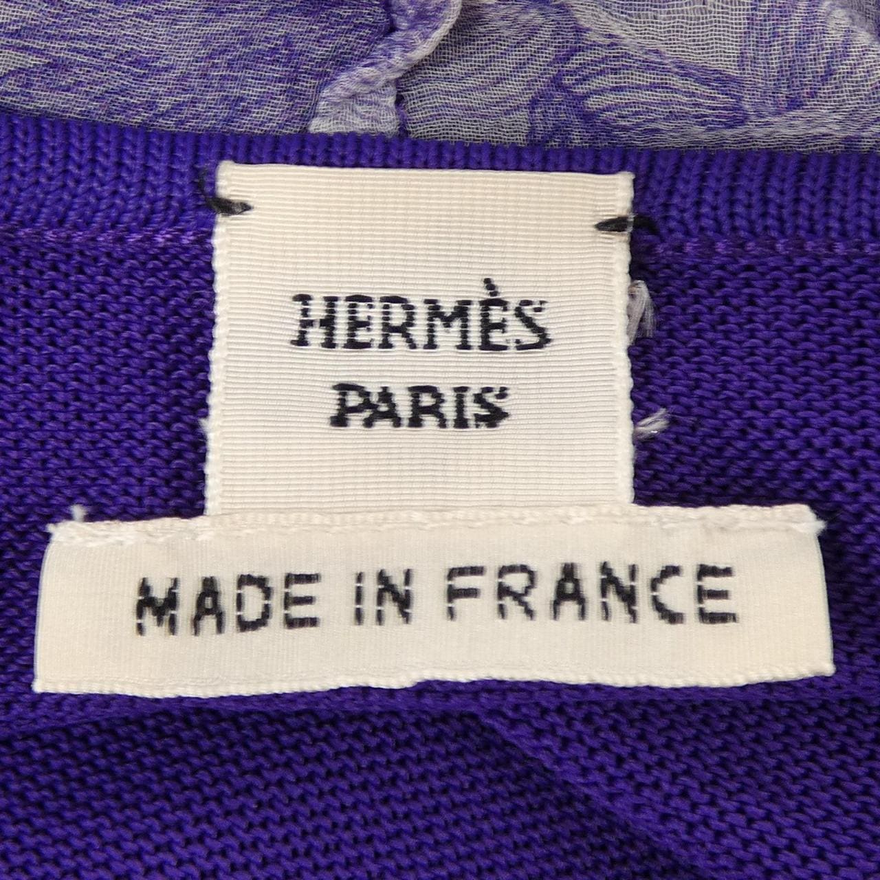 エルメス HERMES ツイルレーヌ BRIDE DE GALA EN FINESSE 16-7703 カーディガン