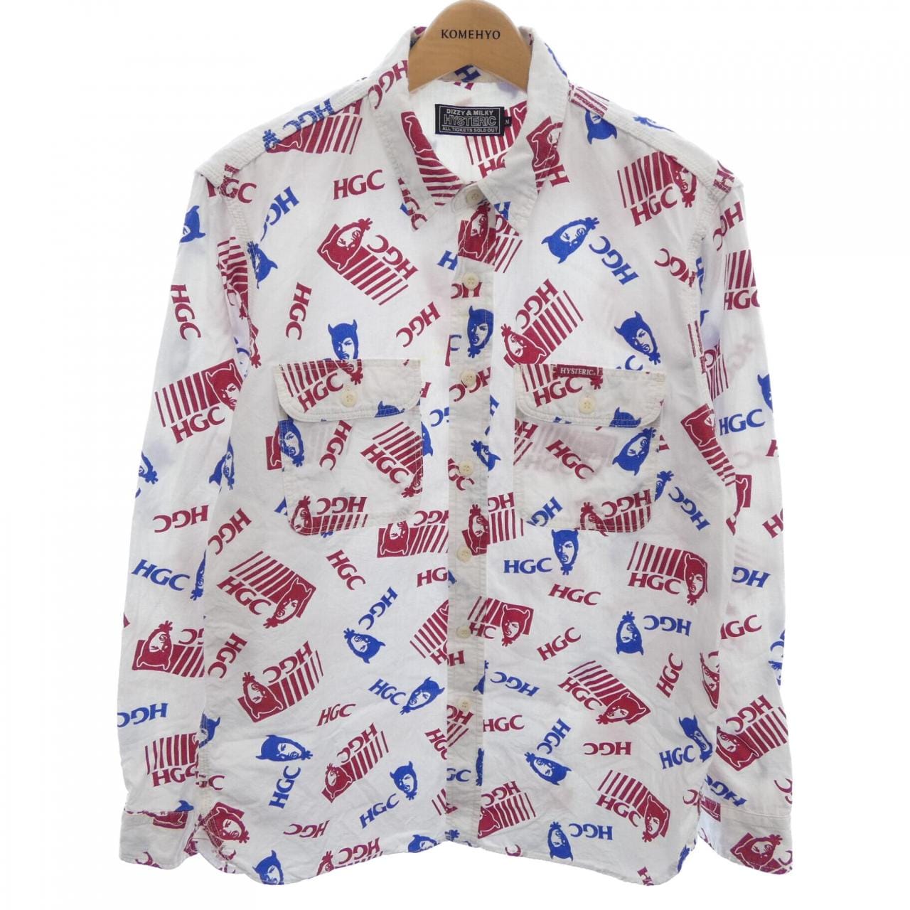 ヒステリックグラマー HYSTERIC GLAMOUR 02231AH09 シャツ