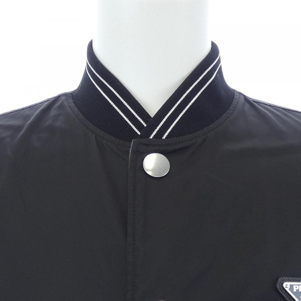 プラダ PRADA トライアングルロゴ コットンフリース リバーシブル ボンバー UJL96A S232 11JE ブルゾン