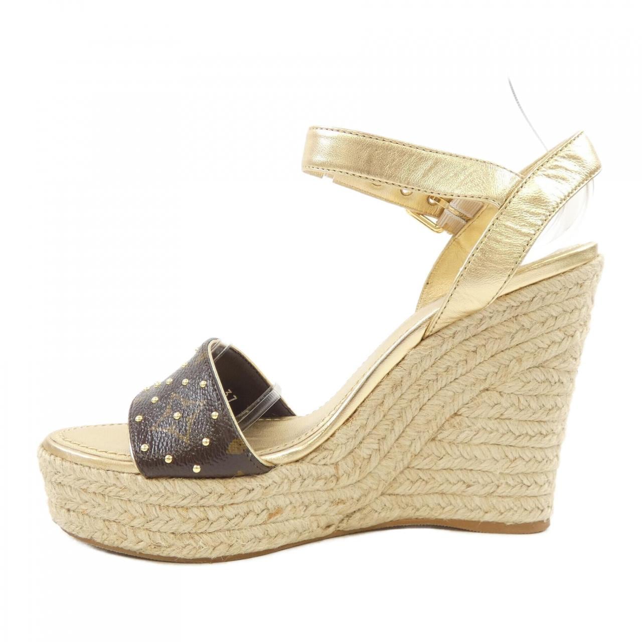 ルイヴィトン LOUIS VUITTON エスパドリーユ モノグラムキャンバス スターボードライン サンダル