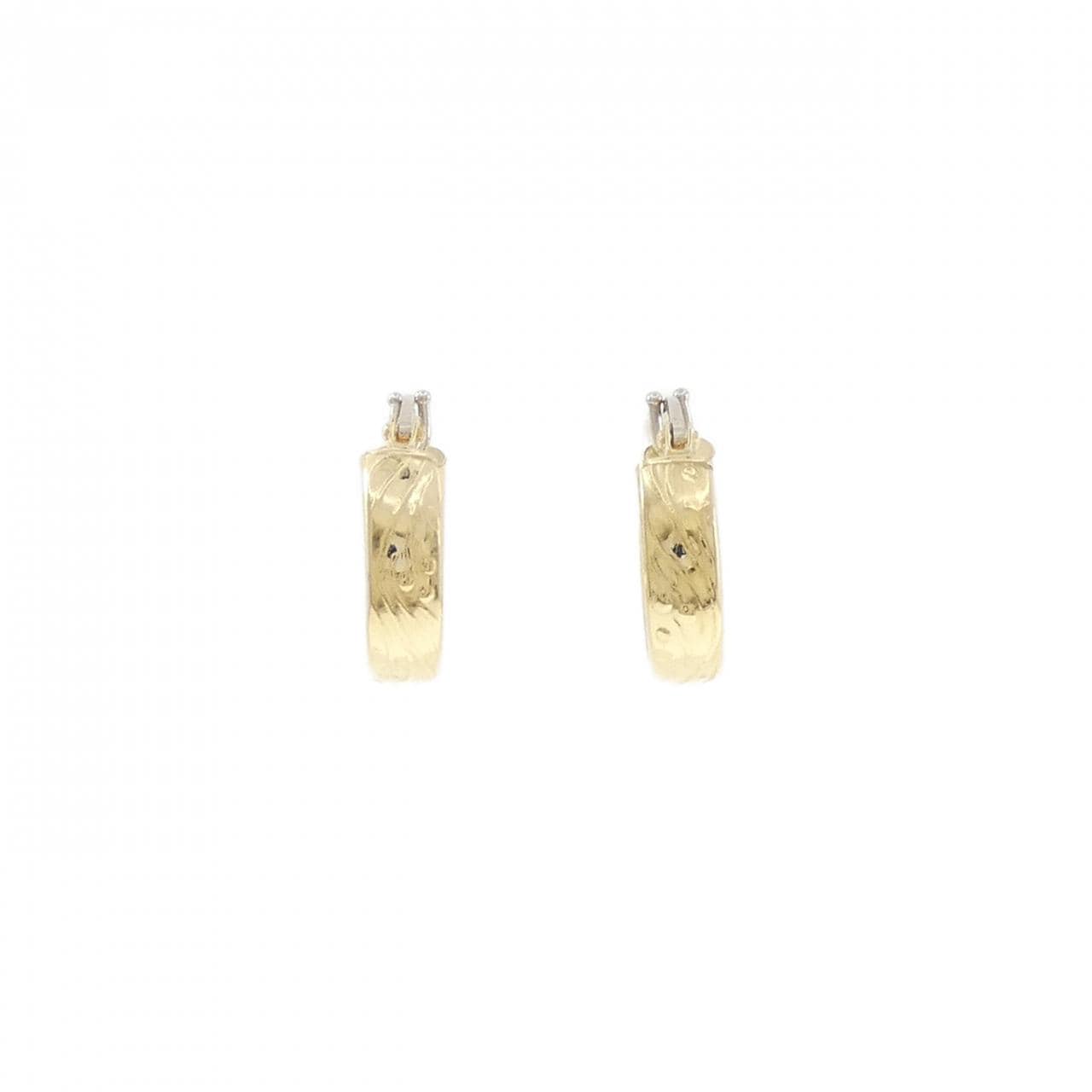 750YG/750WG フープ ピアス