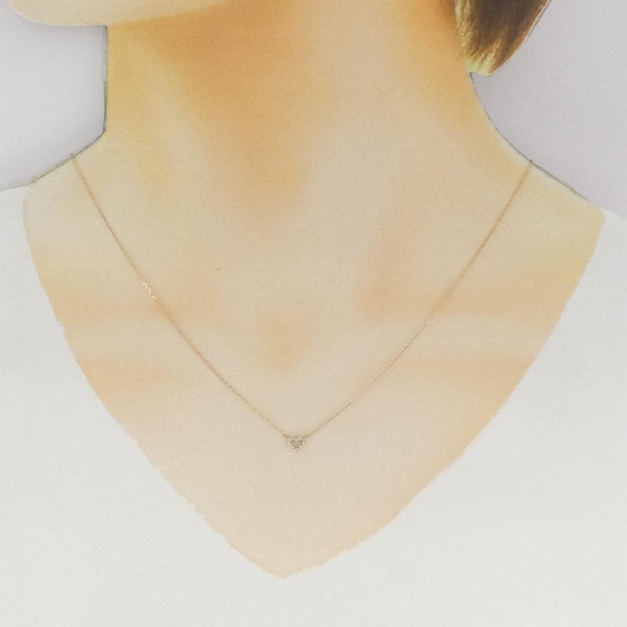 サマンサティアラ ダイヤモンド ネックレス 0.03CT