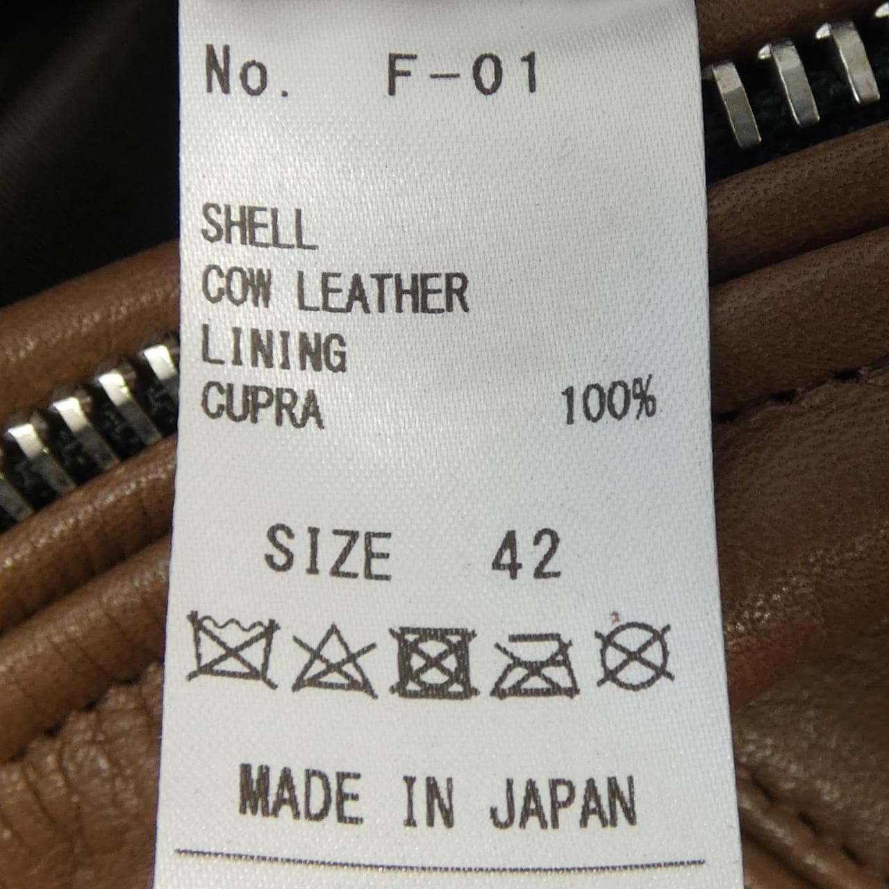 FIXER F-01 レザーライダースジャケット