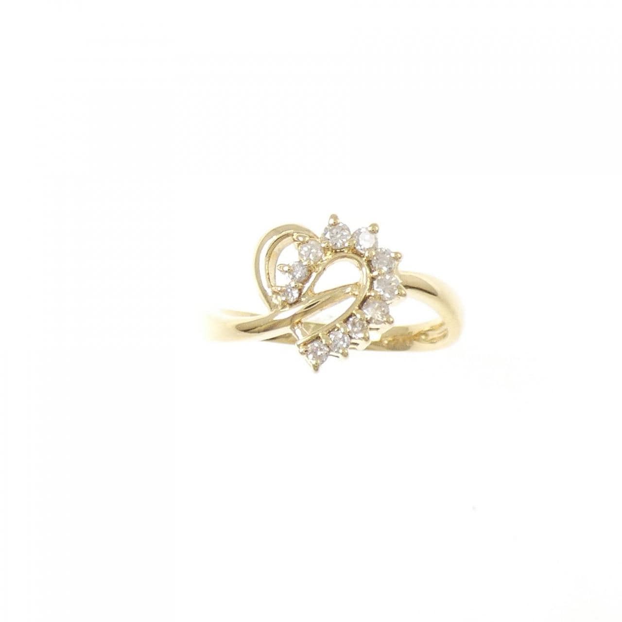 K18YG ダイヤモンド リング 0.20CT