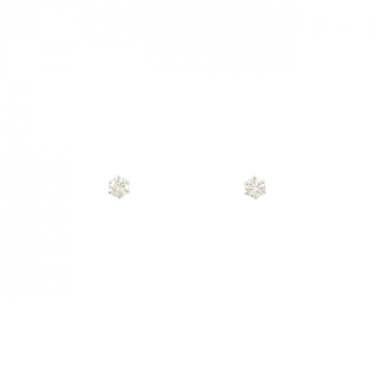 サマンサティアラ ダイヤモンド ピアス 0.10CT
