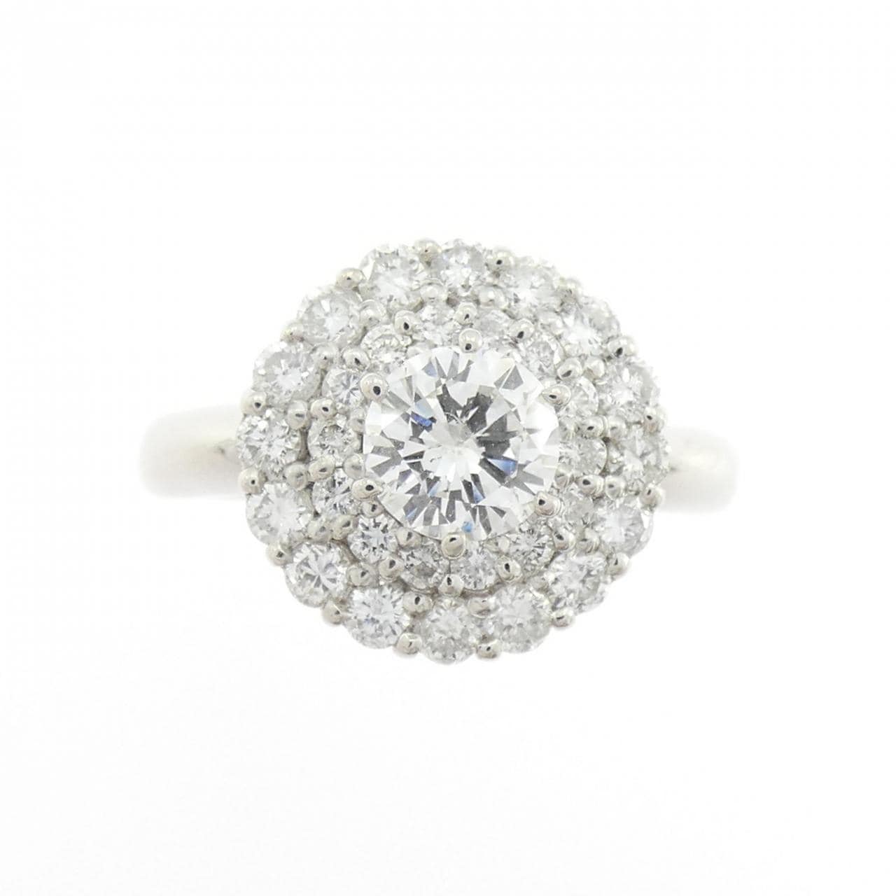 PT900 ダイヤモンド リング 0.59CT