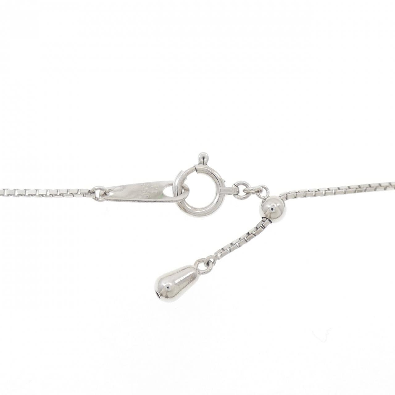 PT900/PT850 ヒスイ ネックレス 0.80CT