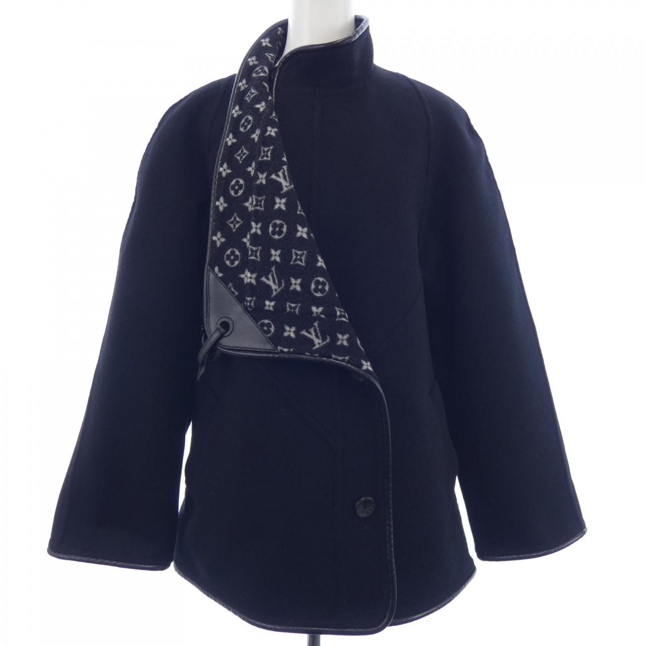 ルイヴィトン LOUIS VUITTON ダブルフェイス クリップ フロントコート FTMA45QWE ジャケット