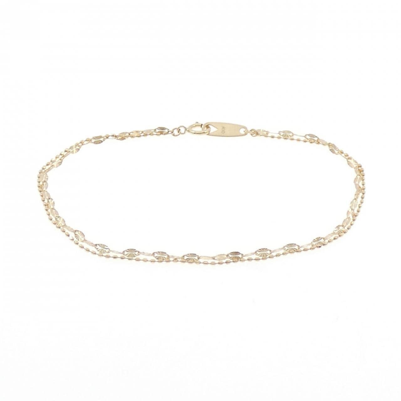 4゜C K10YG ブレスレット