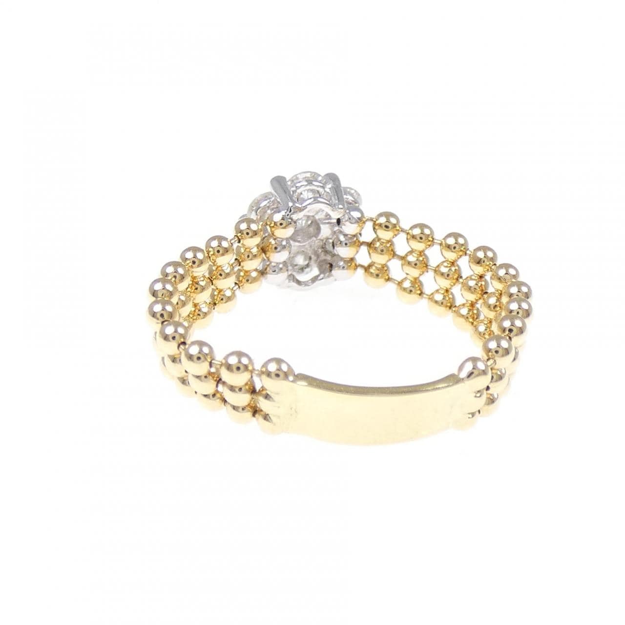 ポンテヴェキオ フラワー ダイヤモンド リング 0.25CT