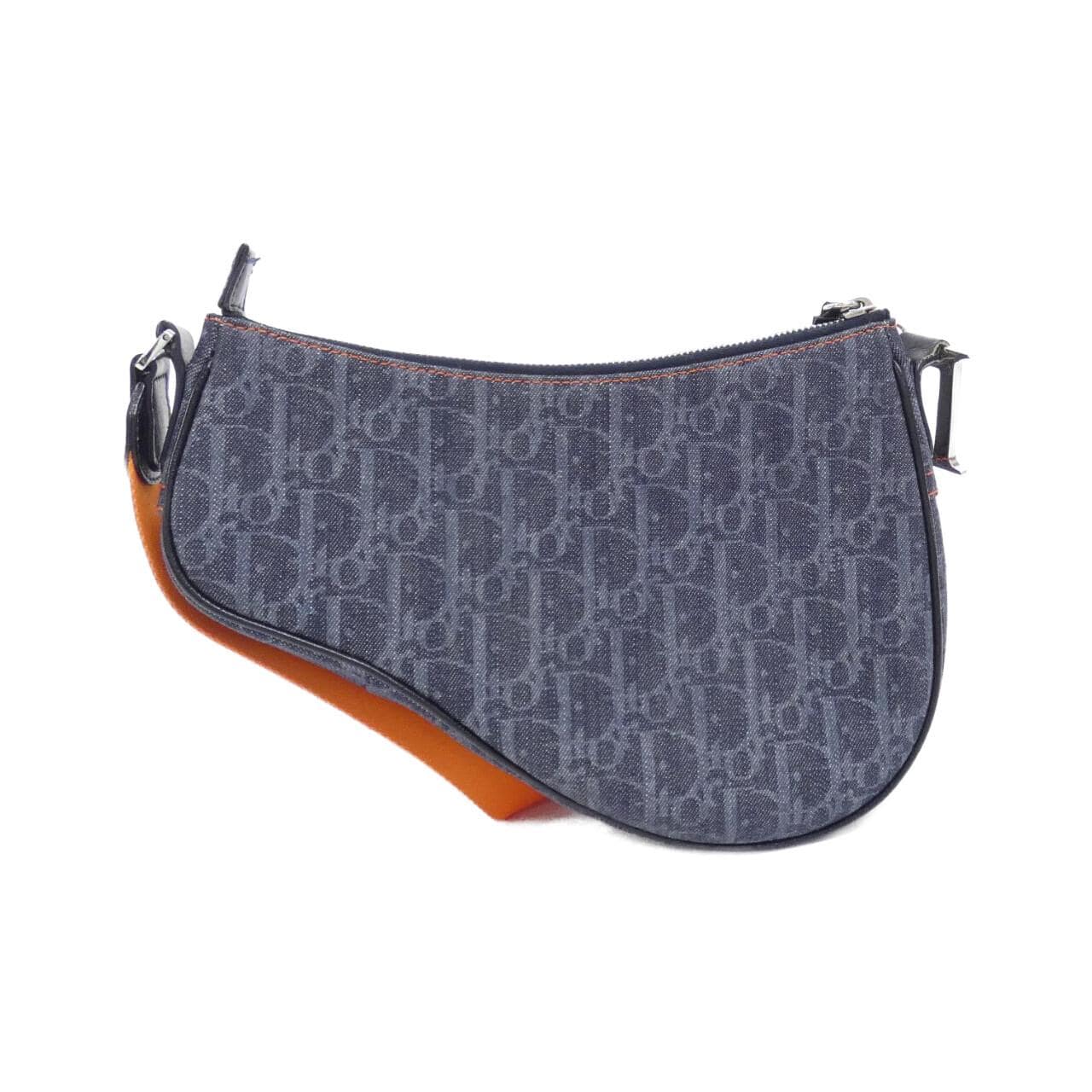 【ヴィンテージ】クリスチャンディオール サドル ショルダーバッグ