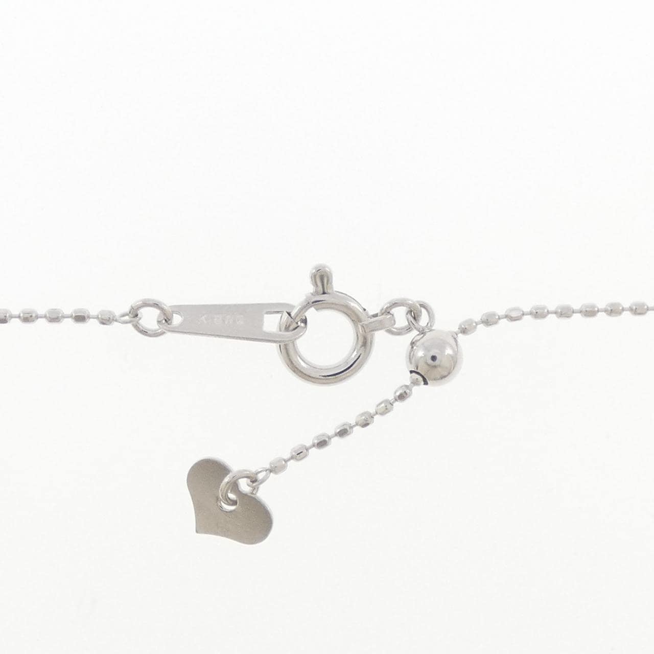 K18WG ダイヤモンド ネックレス 0.30CT