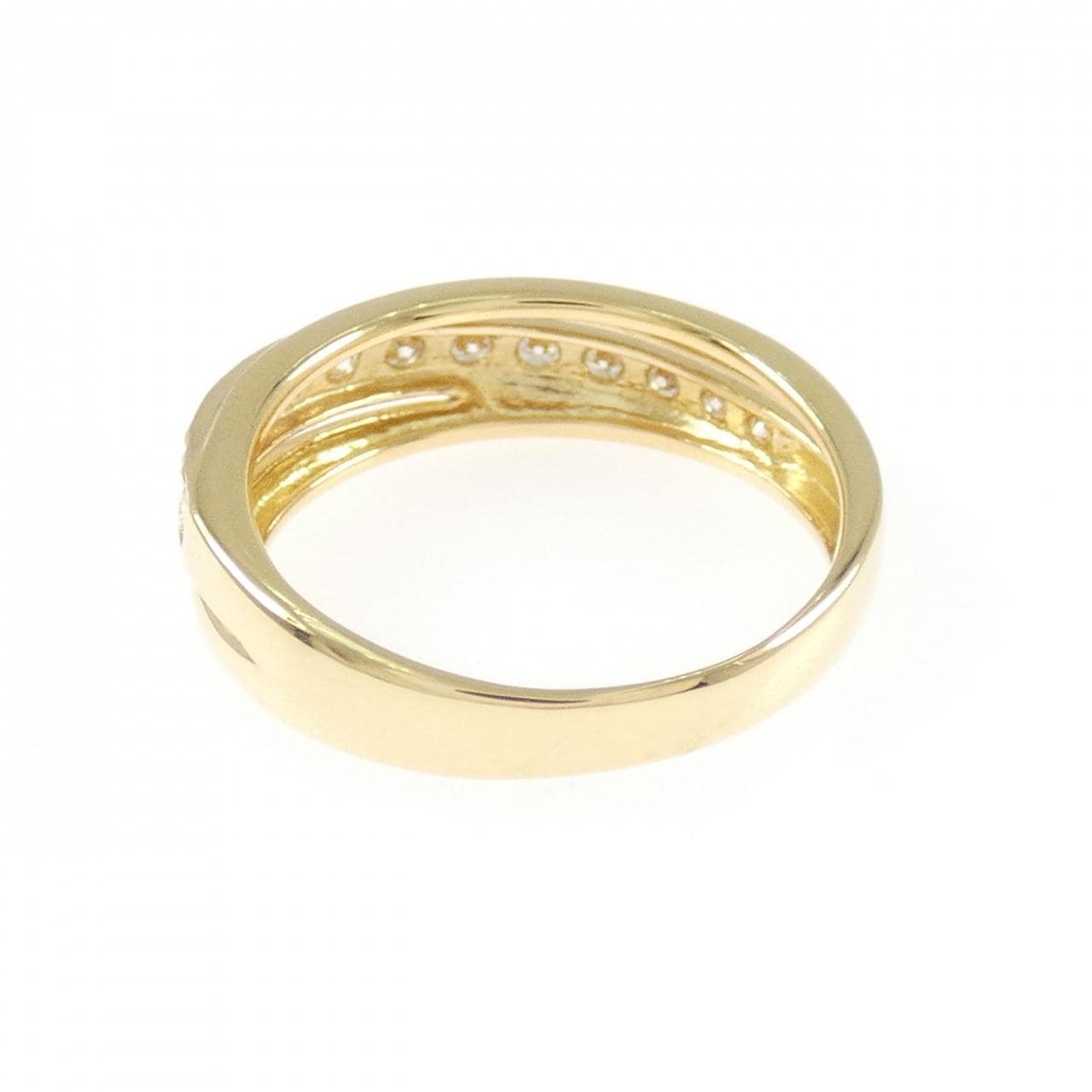 K18YG ダイヤモンド リング 0.29CT