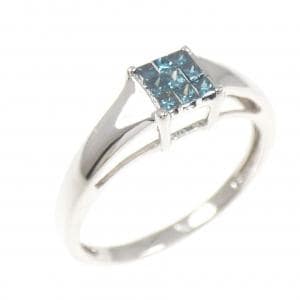 K18WG ダイヤモンド リング 0.14CT