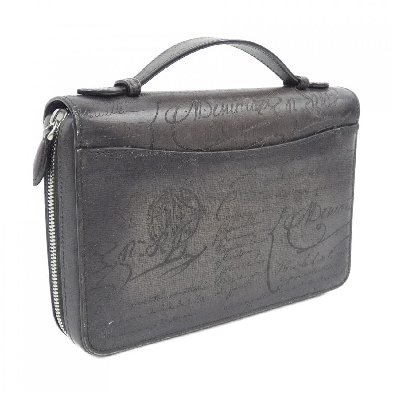 ベルルッティ Berluti スクリットレザーロングジップウォレット イタウバワイドグランディアント WALLET