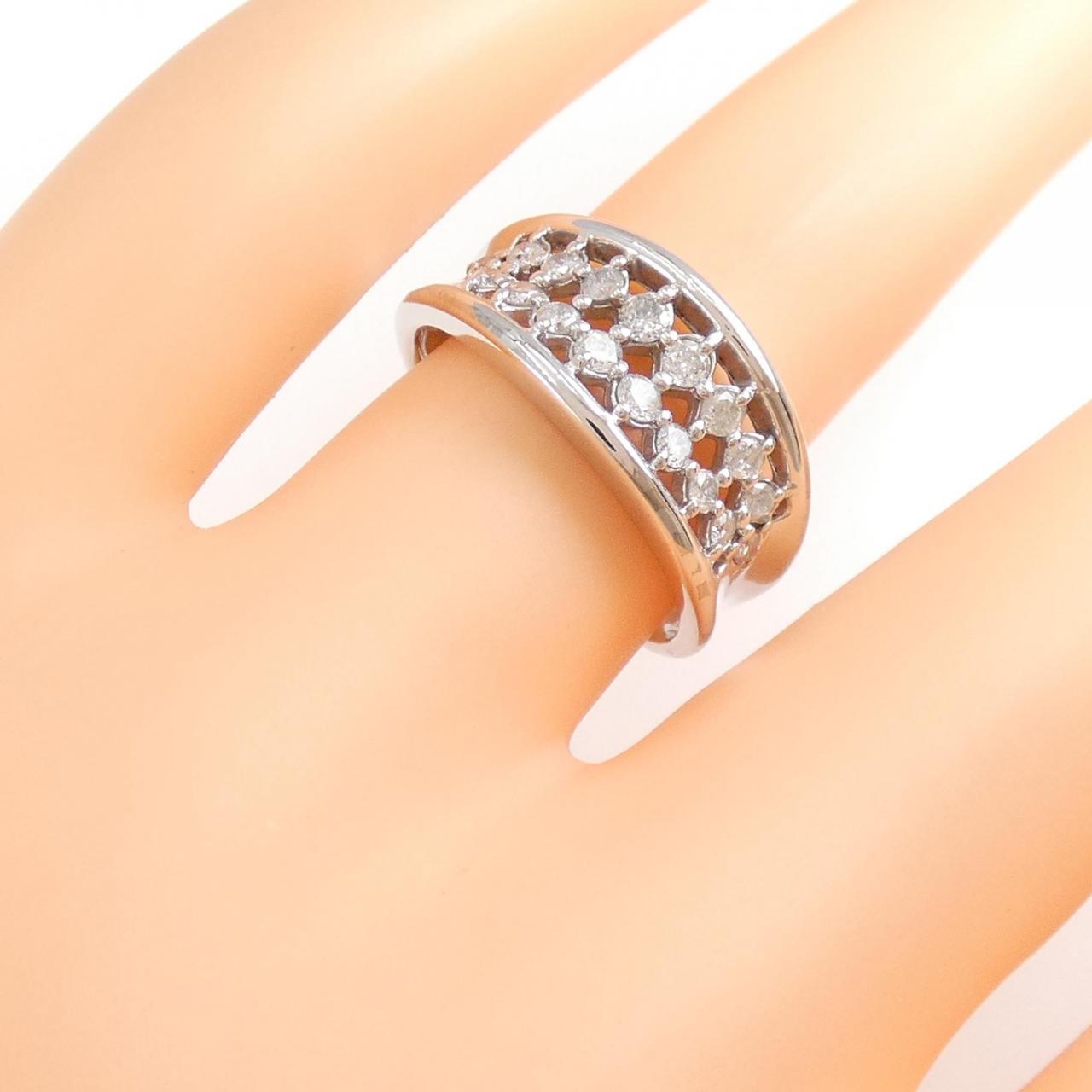 コメ兵｜K18WG ダイヤモンド リング 0.40CT｜ジュエリー｜リング ...