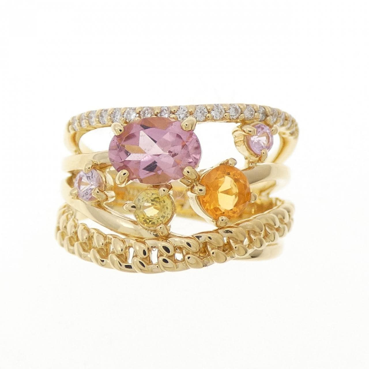 ニナリッチ カラーストーン リング