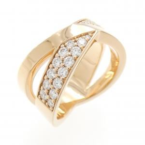 ティファニー Xワイド リング 0.51CT