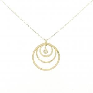K18YG ダイヤモンド ネックレス 0.06CT