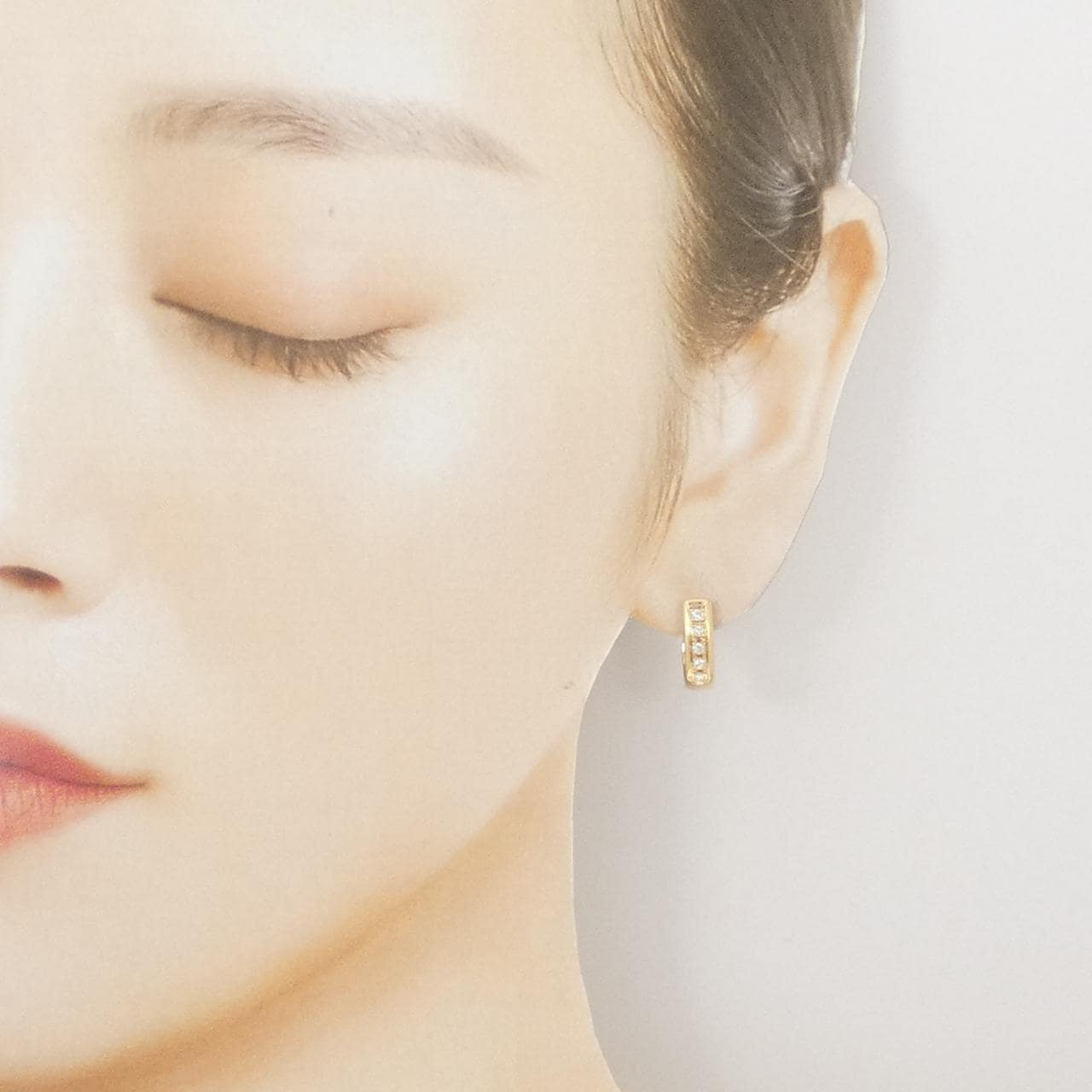 K18YG ダイヤモンド イヤリング 0.20CT