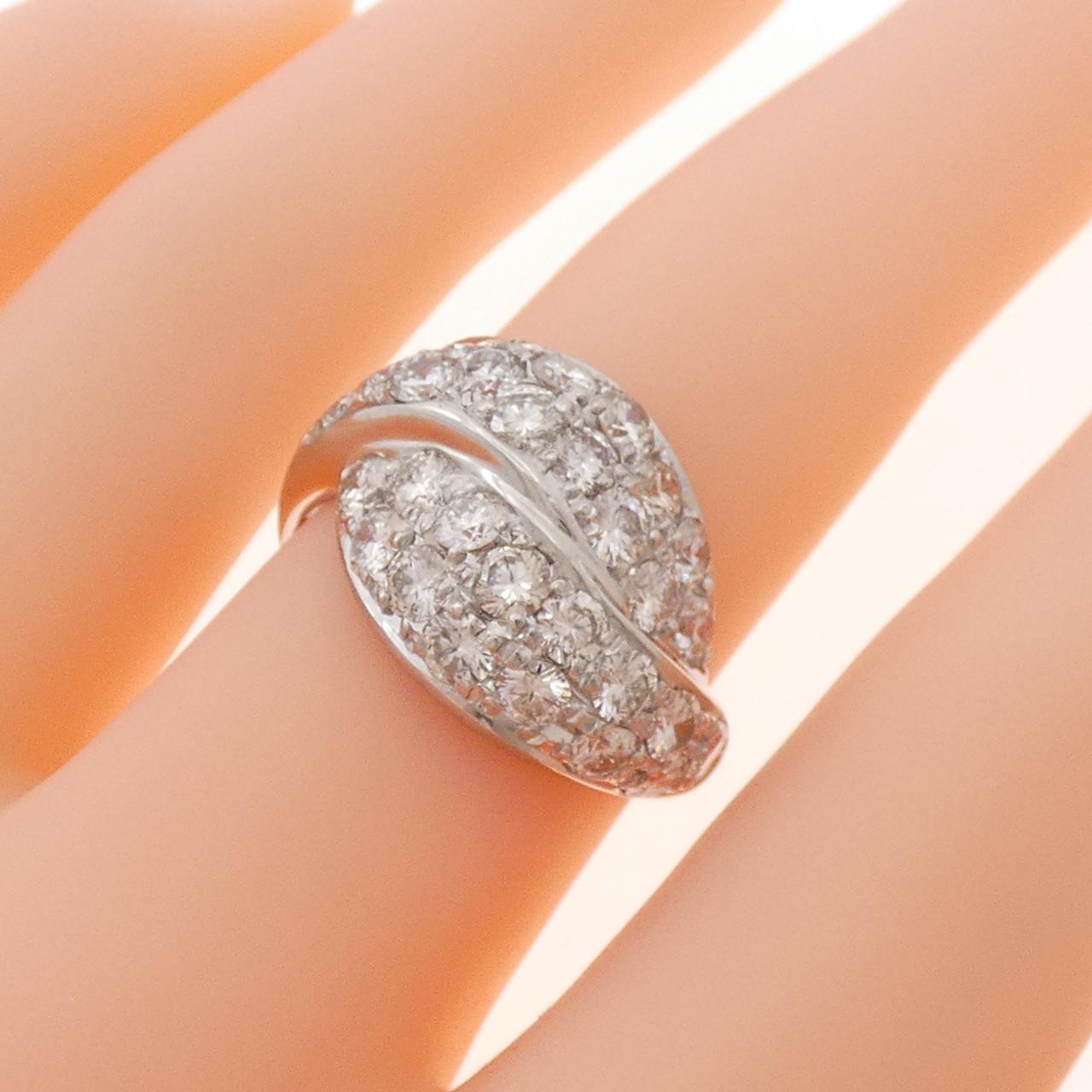 PT900 ダイヤモンド リング 2.12CT
