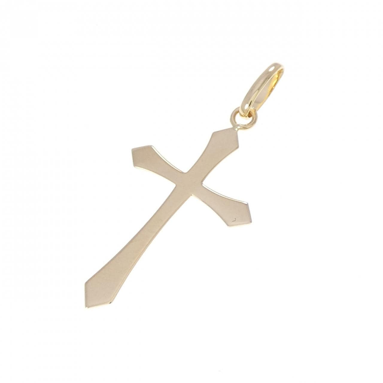 K18YG クロス ペンダント