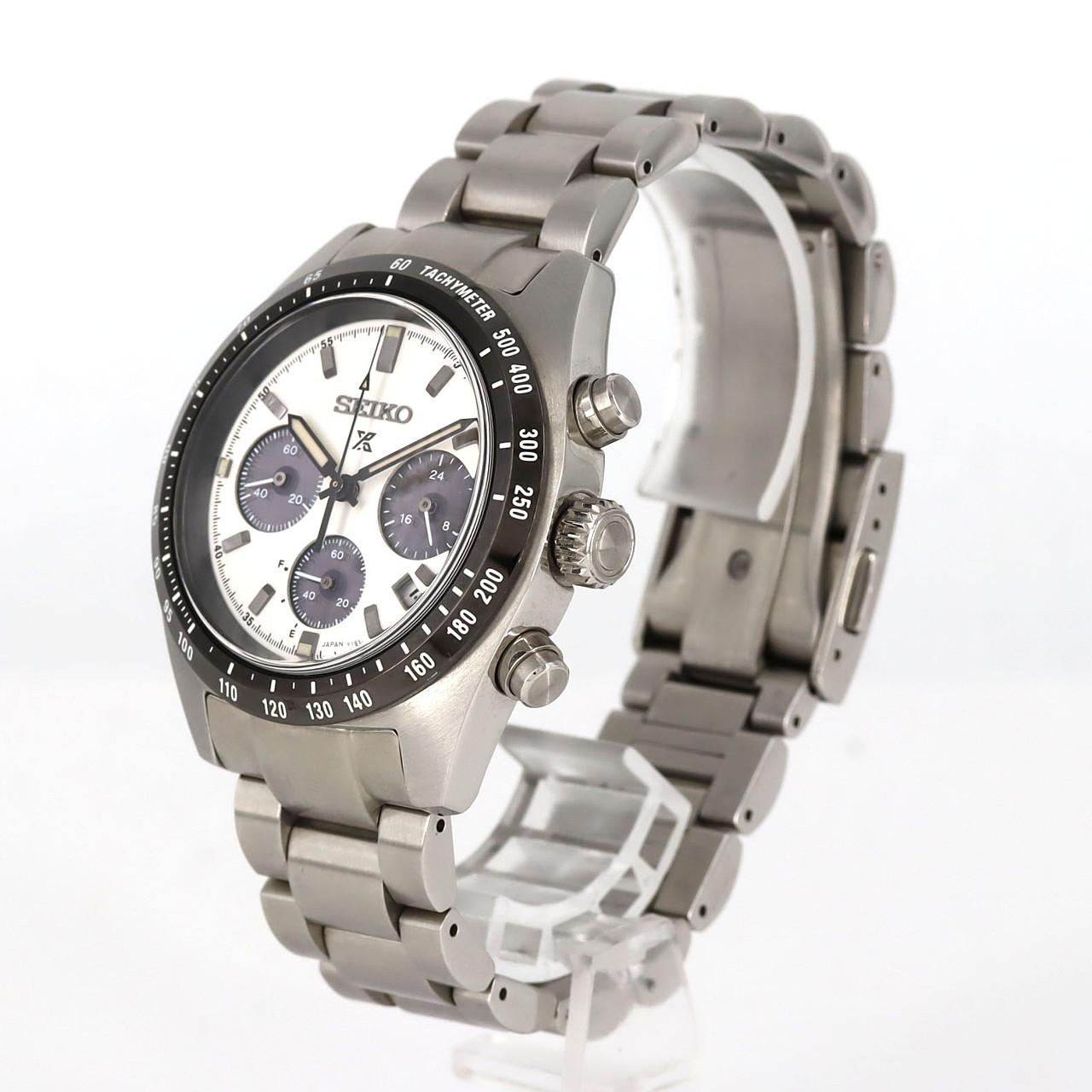 【ノーメンテナンス還元価格】セイコー プロスペックス スピードタイマー V192-0AF0/SBDL085 SS ソーラークォーツ