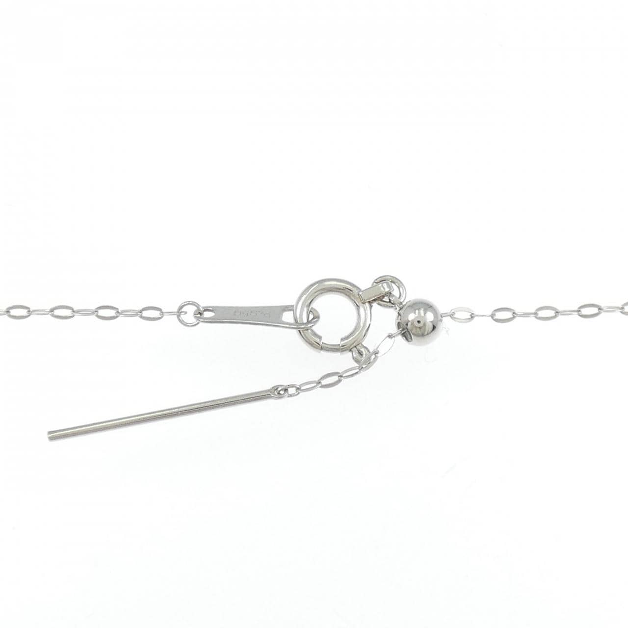 PT950 ダイヤモンド ネックレス 0.30CT D SI2 3EXT