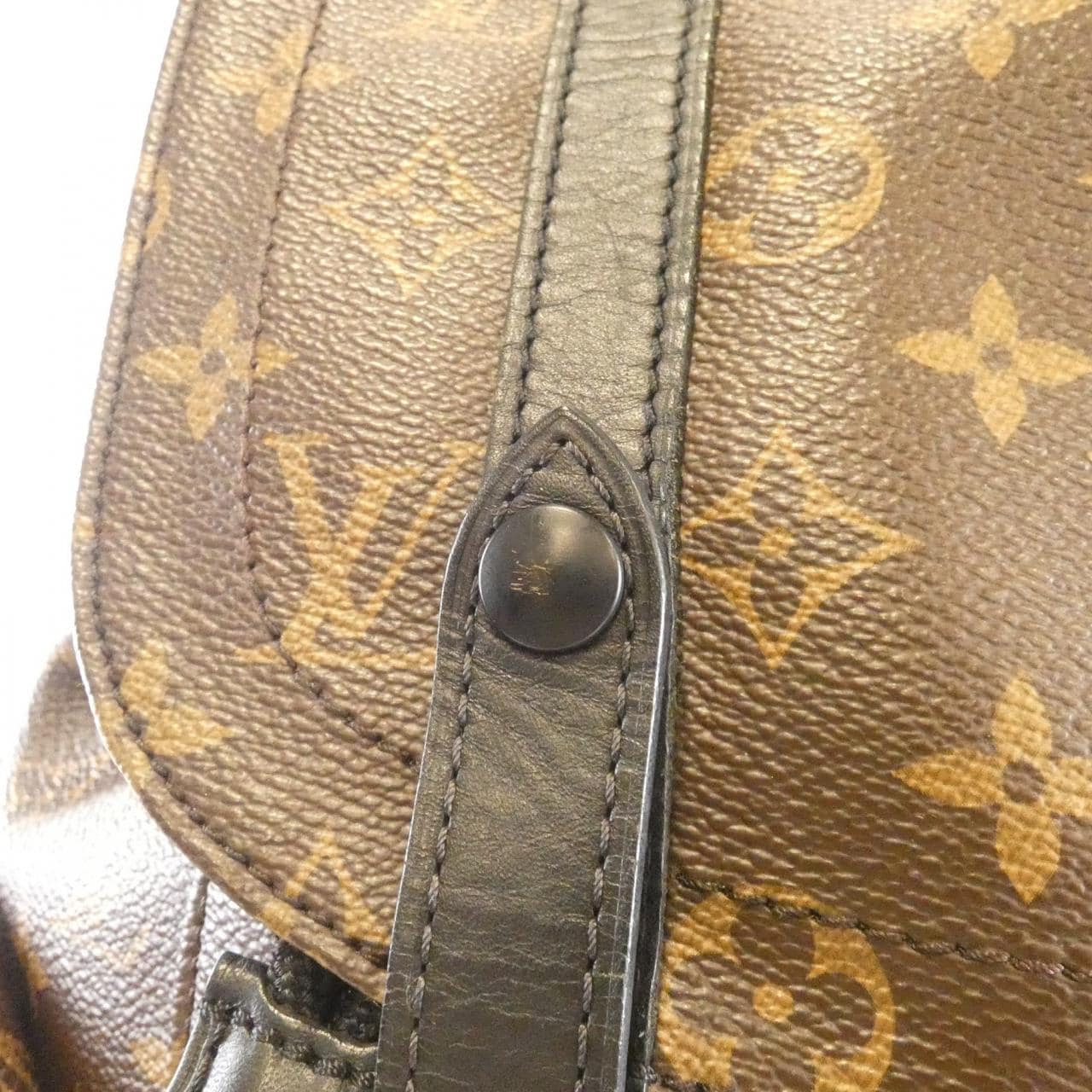 LOUIS VUITTON Monogram Macassar Christopher MM M43735双肩包