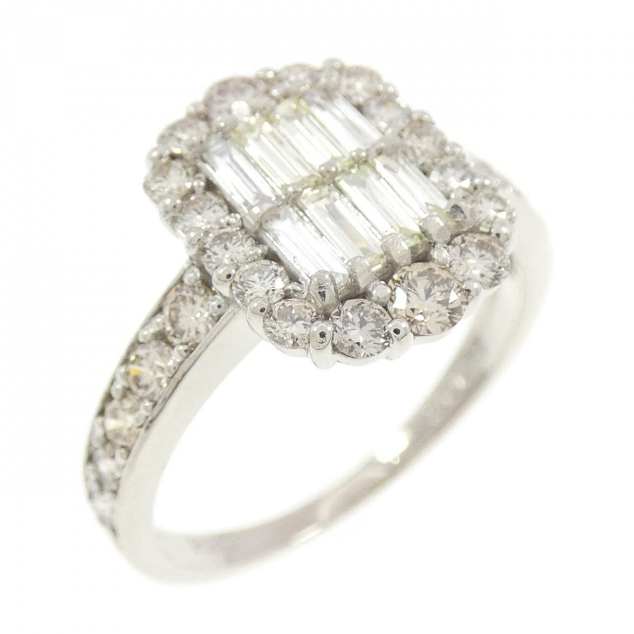 PT900 ダイヤモンド リング 1.00CT