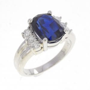 PT900 サファイヤ リング 3.58CT