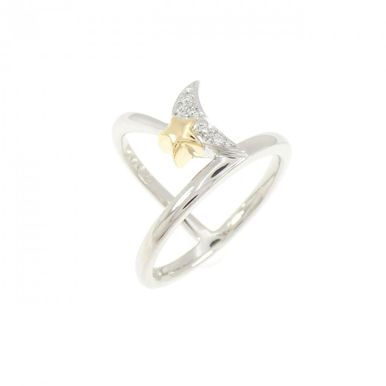カラッチ ダイヤモンド ピンキーリング 0.03CT