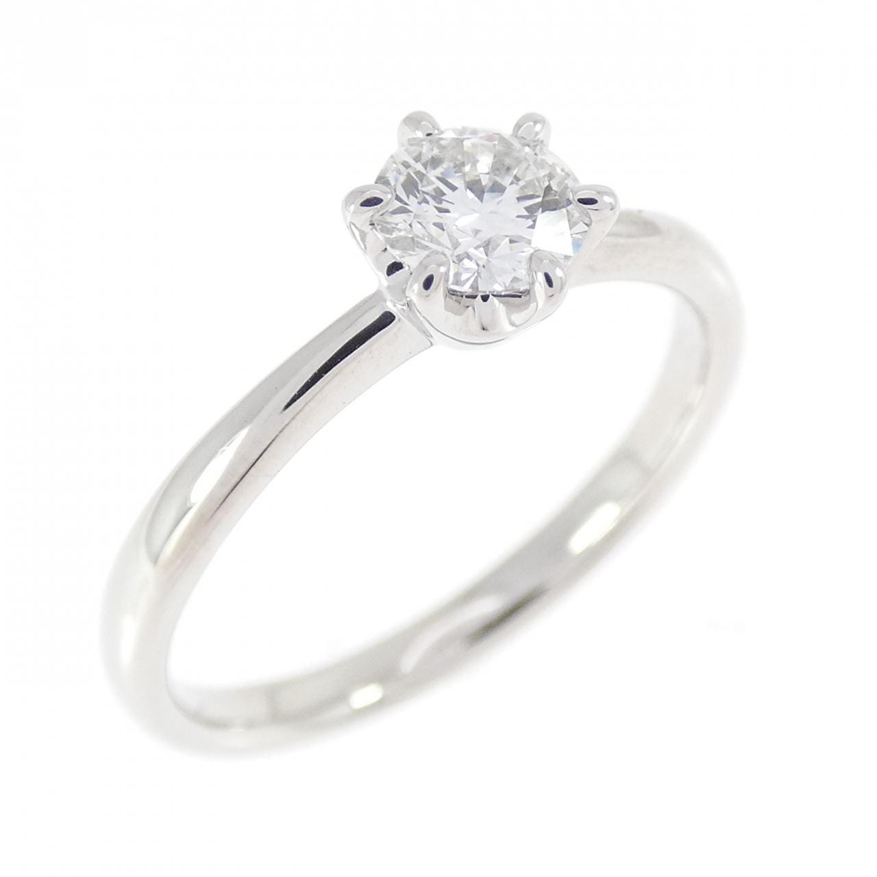 PT900 ダイヤモンド リング 0.363CT D SI1 3EXT H&C