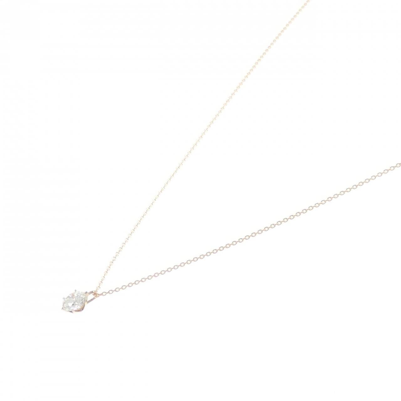 [再加工款] K18PG鑽石項鍊 0.521CT G SI2 EXT