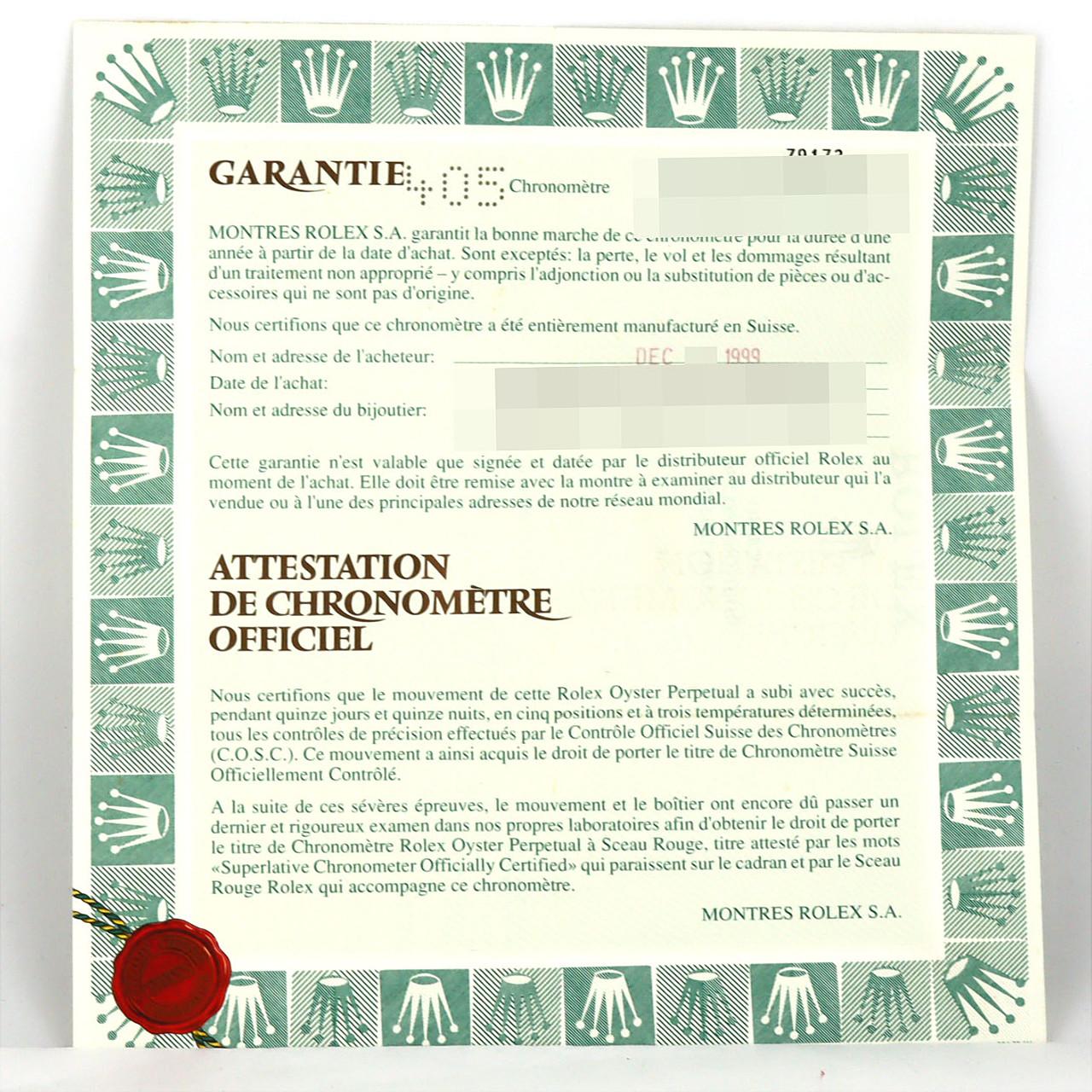 ロレックス デイトジャスト 79173 SSxYG 自動巻 A番