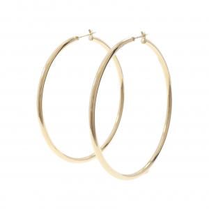 K18YG フープ ピアス